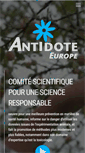 Mobile Screenshot of antidote-europe.org